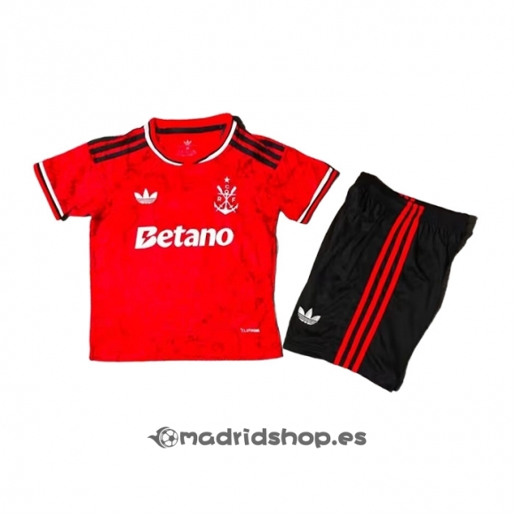 Camiseta Flamengo Tercera Nino 2026