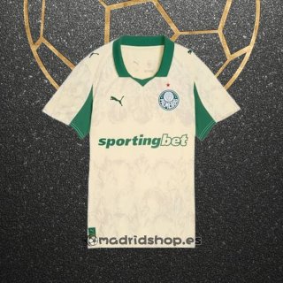Camiseta Palmeiras Segunda Mujer 2025 Amarillo