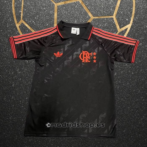 Camiseta Pre Partido del Flamengo 2025 Negro