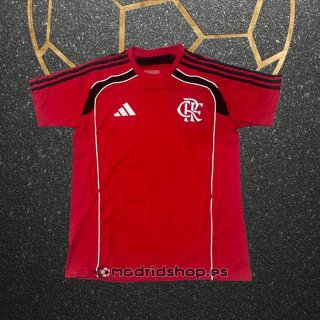 Camiseta Pre Partido del Flamengo 2025 Rojo