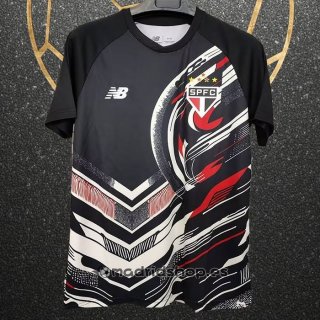 Camiseta Pre Partido del Sao Paulo 2025 Negro