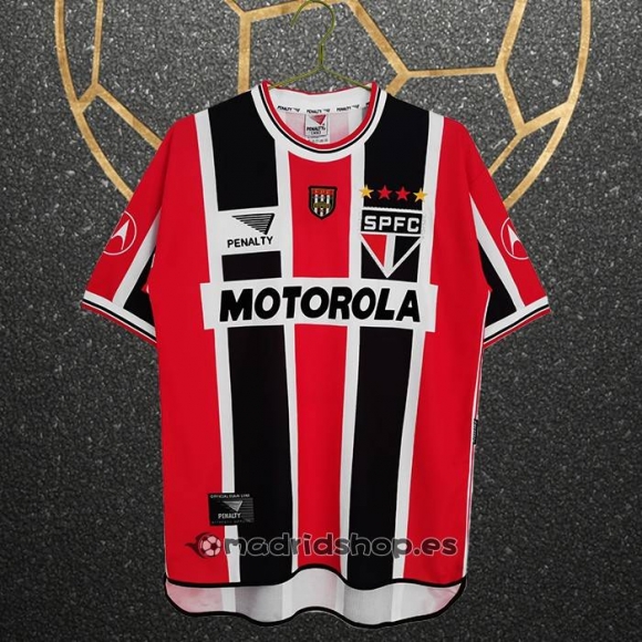 Camiseta Sao Paulo Segunda Retro 2000-2001