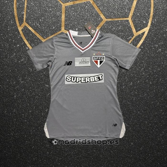 Camiseta Sao Paulo Special Mujer 2025 Gris