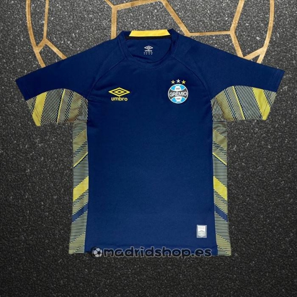 Tailandia Camiseta Gremio Portero 2025 Azul Amarillo