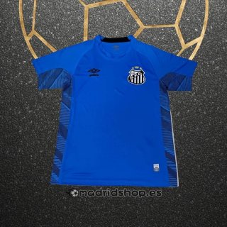 Tailandia Camiseta Santos Portero 2025 Azul