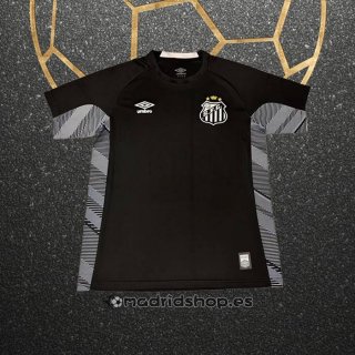 Tailandia Camiseta Santos Portero 2025 Negro