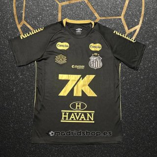 Tailandia Camiseta Santos Special 2025 Negro Oro