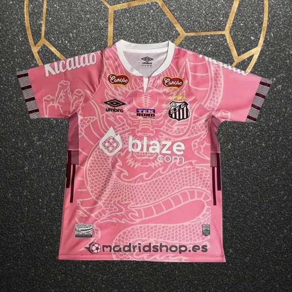 Tailandia Camiseta Santos Special 2025 Rosa