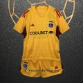 Camiseta Colo-Colo Portero Nino 2023 Amarillo