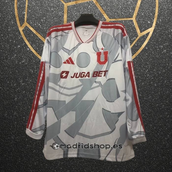 Camiseta Universidad de Chile Special Manga Larga 2026 Gris