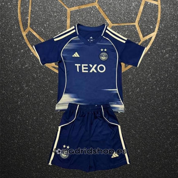 Camiseta Aberdeen Segunda Nino 25-26
