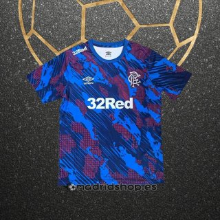 Camiseta Pre Partido del Rangers 25-26 Azul