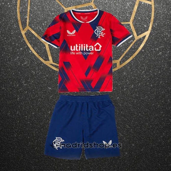 Camiseta Rangers Cuarto Nino 23-24