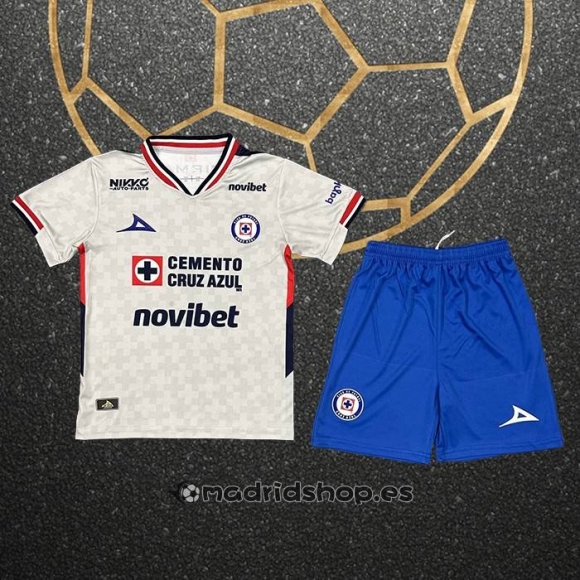 Camiseta Cruz Azul Segunda Nino 25-26
