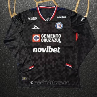 Camiseta Cruz Azul Tercera Manga Larga 25-26