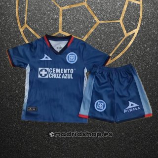 Camiseta Cruz Azul Tercera Nino 23-24