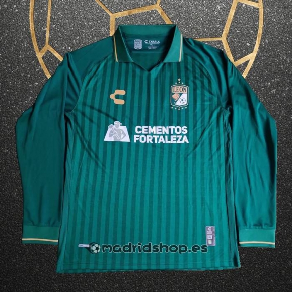 Camiseta Leon Club World Cup Primera Manga Larga 23-24