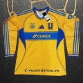 Camiseta Tigres UANL Primera Manga Larga 25-26