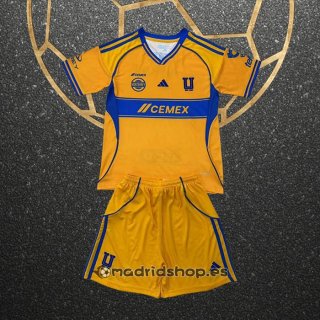 Camiseta Tigres UANL Primera Nino 25-26