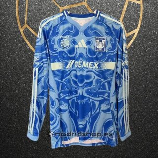 Camiseta Tigres UANL Segunda Manga Larga 25-26