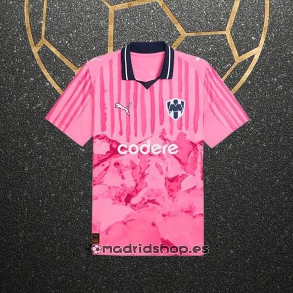 Tailandia Camiseta Monterrey Portero 2025 Rosa