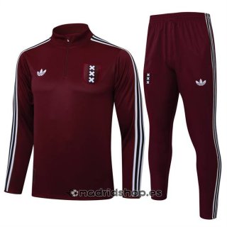 Chandal de Sudadera del Ajax 25-26 Rojo