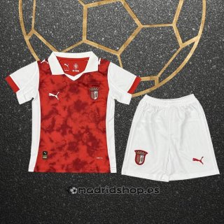 Camiseta SC Braga Primera Nino 25-26