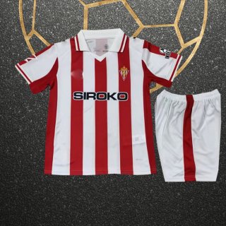 Camiseta Sporting de Gijon Primera Nino 25-26