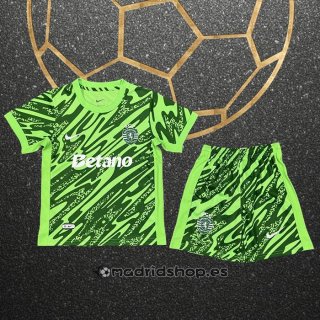 Camiseta Sporting Portero Primera Nino 25-26