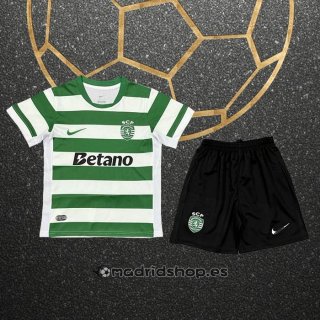 Camiseta Sporting Primera Nino 25-26