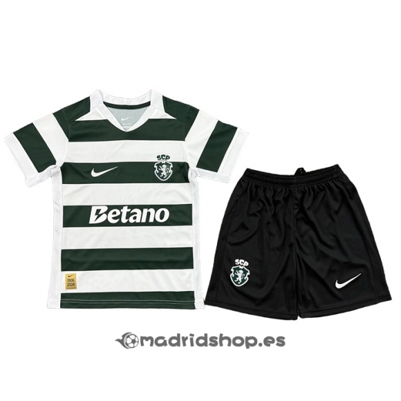 Camiseta Sporting Primera Nino 26-27