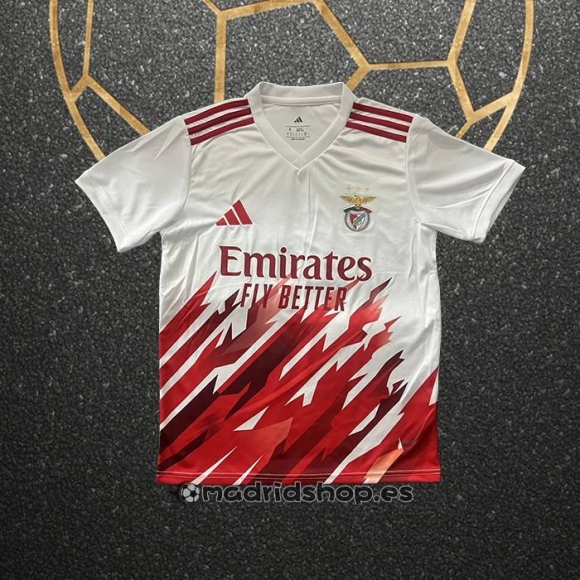 Tailandia Camiseta Benfica Special 2025-2026 Blanco Rojo
