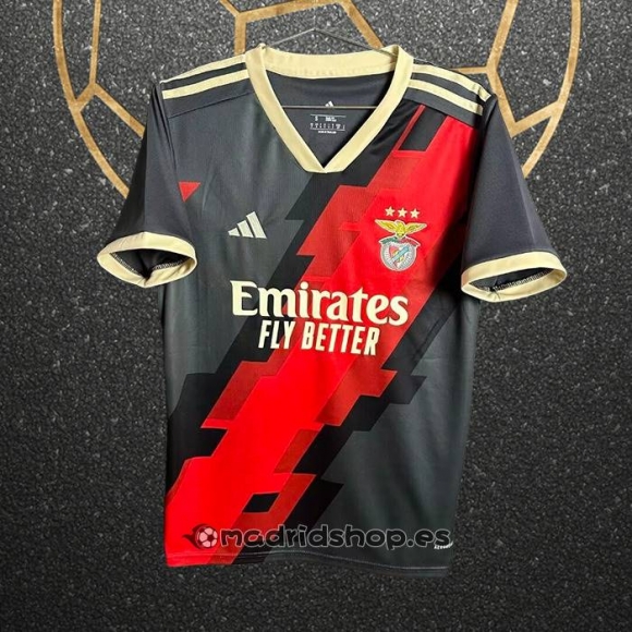 Tailandia Camiseta Benfica Special 2025-26 Negro Rojo