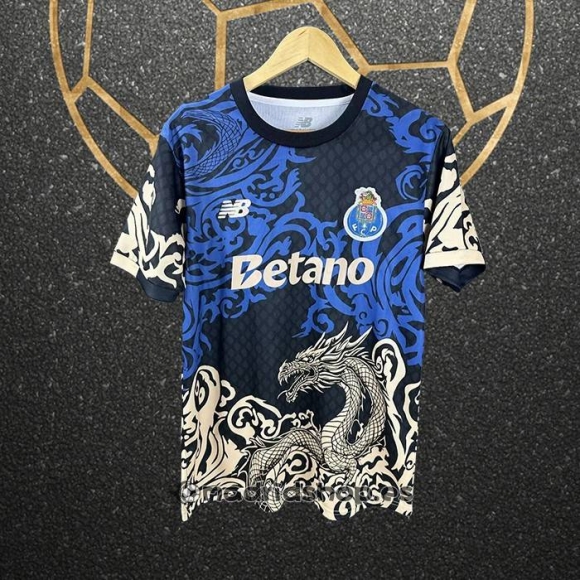 Tailandia Camiseta Porto Special 25-26 Azul