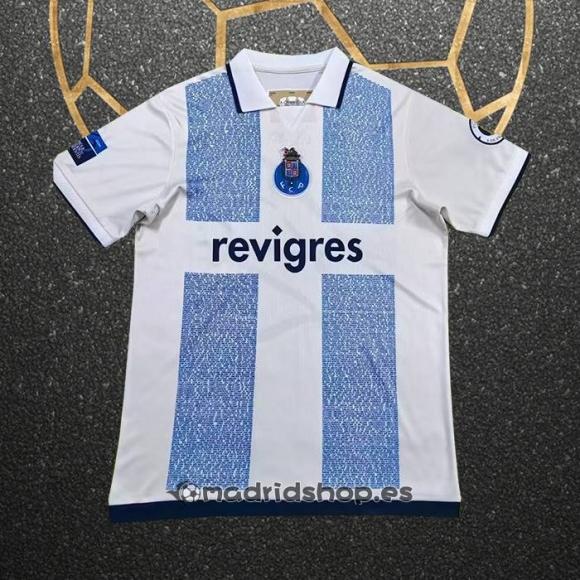 Tailandia Camiseta Porto Special 25-26 Blanco Azul