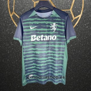 Tailandia Camiseta Sporting Special 25-26 Verde Negro