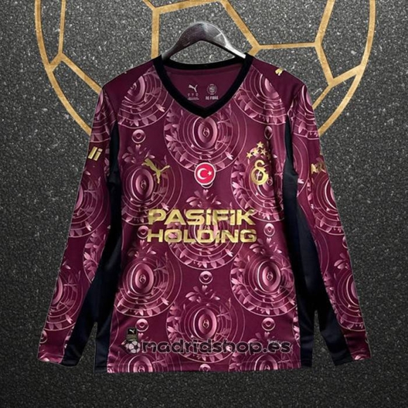 Camiseta Galatasaray Tercera Manga Larga 25-26