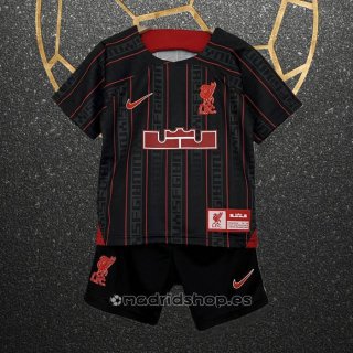 Camiseta de Entrenamiento Liverpool x LeBron James Nino 2023