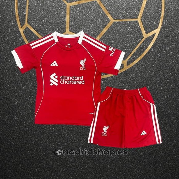 Camiseta Liverpool Primera Nino 25-26
