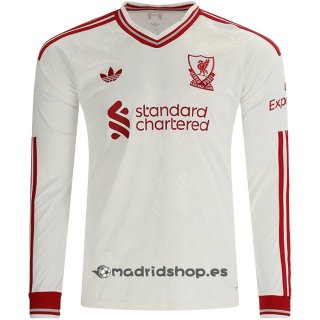 Camiseta Liverpool Segunda Manga Larga 26-27