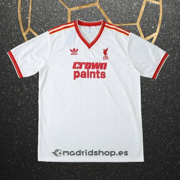 Camiseta Liverpool Segunda Retro 1986-1987