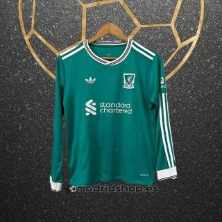 Camiseta Liverpool Tercera Manga Larga 25-26
