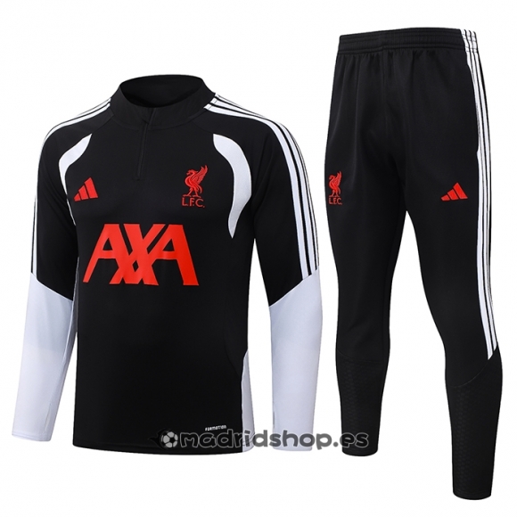 Chandal de Sudadera del Liverpool 26-27 Negro