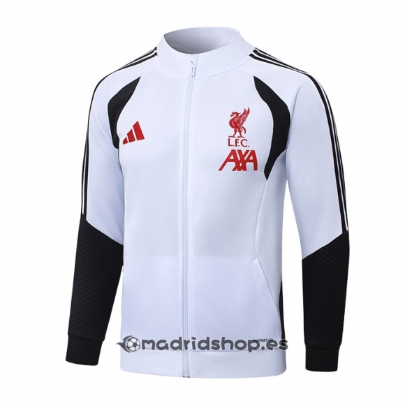 Chaqueta del Liverpool 26-27 Blanco