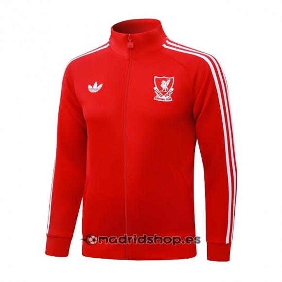 Chaqueta del Liverpool 26-27 Rojo