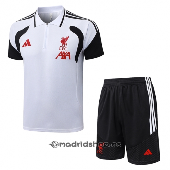 Conjunto Polo del Liverpool 26-27 Blanco