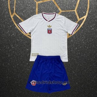 Camiseta Lyon Anniversary Nino 24-25 Blanco