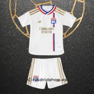 Camiseta Lyon Primera Nino 23-24