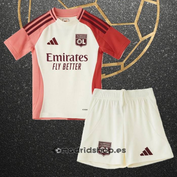 Camiseta Lyon Tercera Nino 24-25