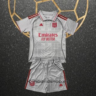 Camiseta Lyon Tercera Nino 25-26